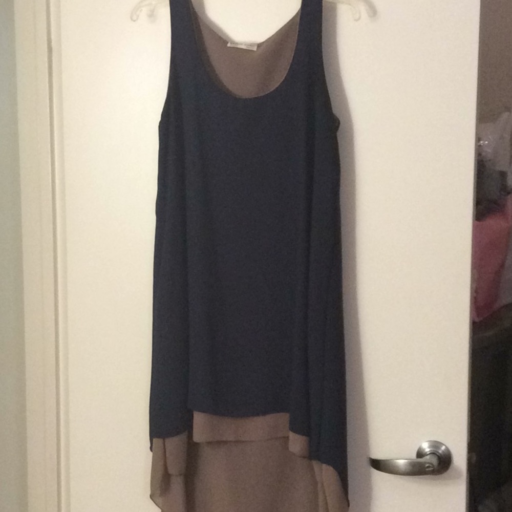 Woman’s asymmetrical dress from Italy